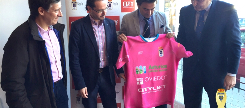 Camiseta solidaria Real Oviedo Rugby